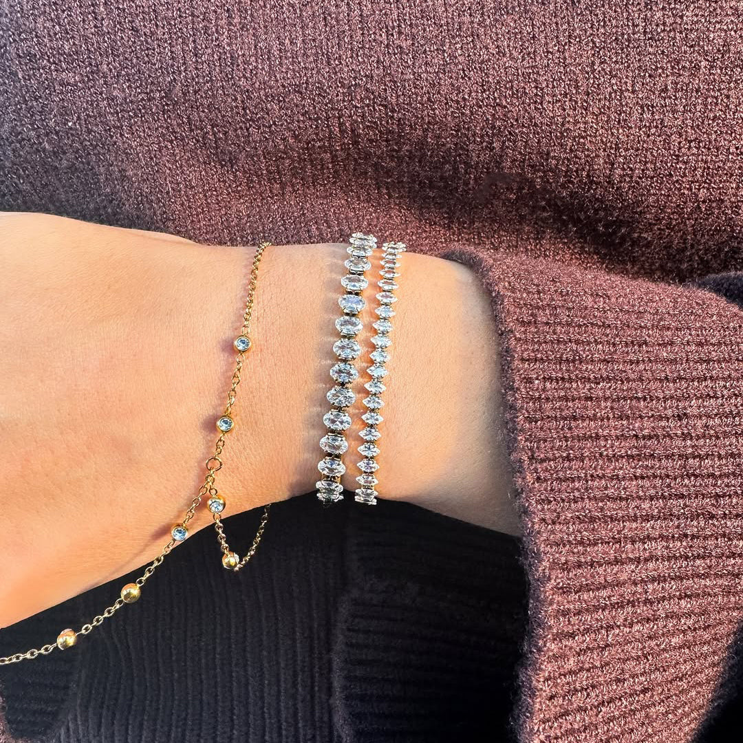 Dahlia tennisarmband