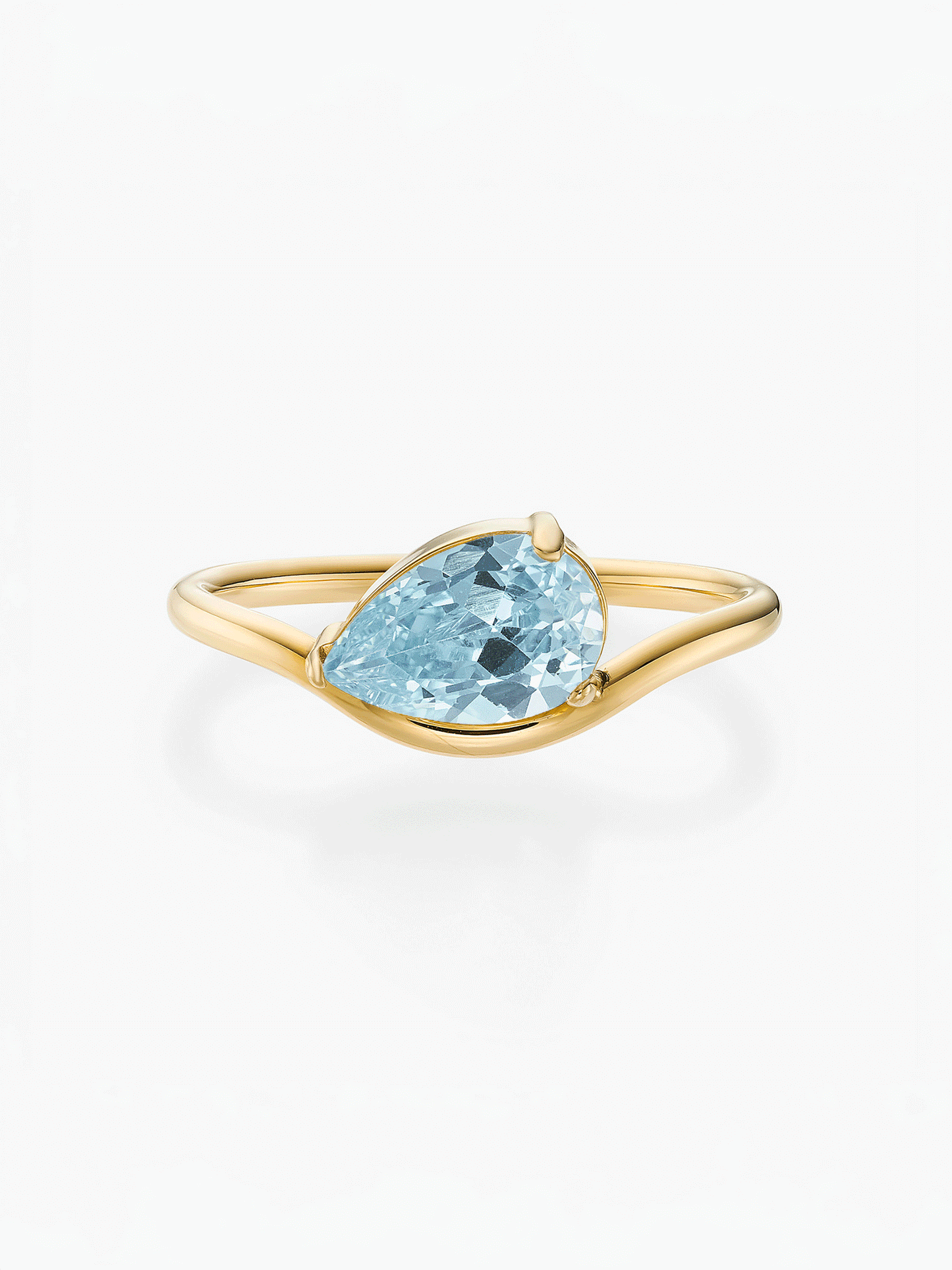 Pia-ring med födelsesten