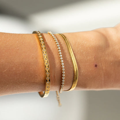 Samantha Tennis-armband